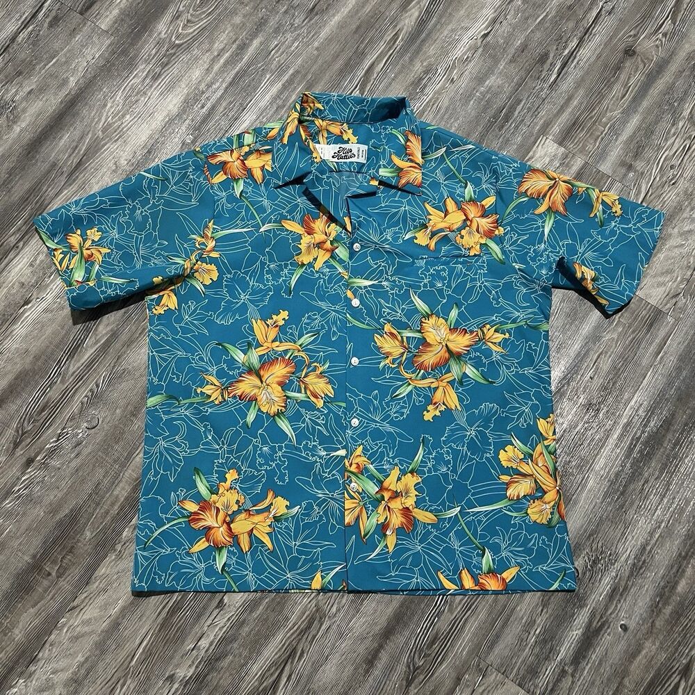 Vintage 70s Hilo Hattie Hawaii Aloha Shirt XL